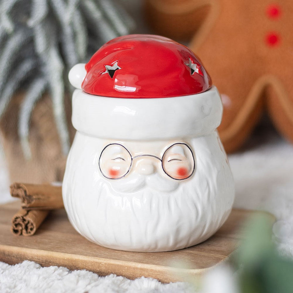 Quemador de Esencias y Cera Papá Noel | Magia y Alegría Navideña Esotergia Tienda
