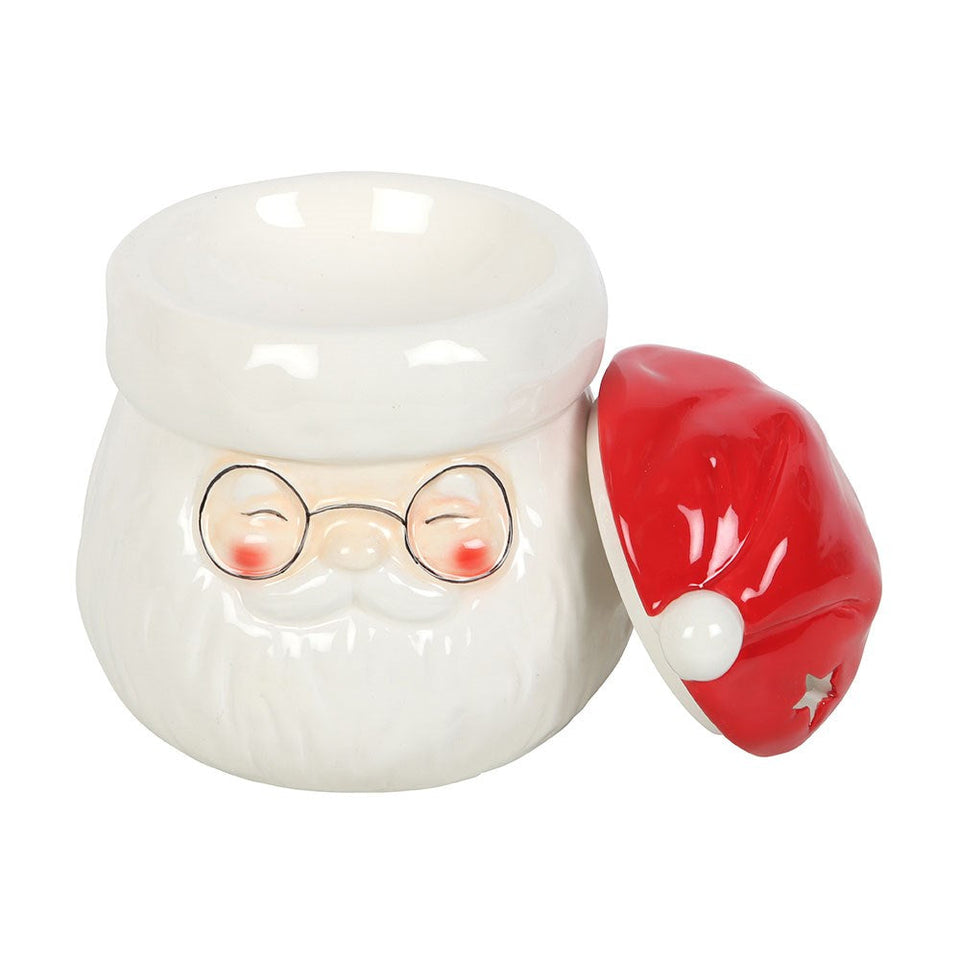 Quemador de Esencias y Cera Papá Noel | Magia y Alegría Navideña Esotergia Tienda