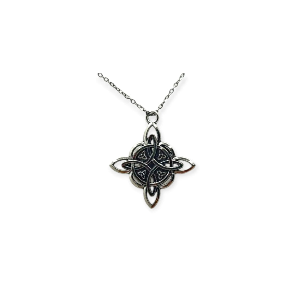 Witch Knot Pendant Necklace 