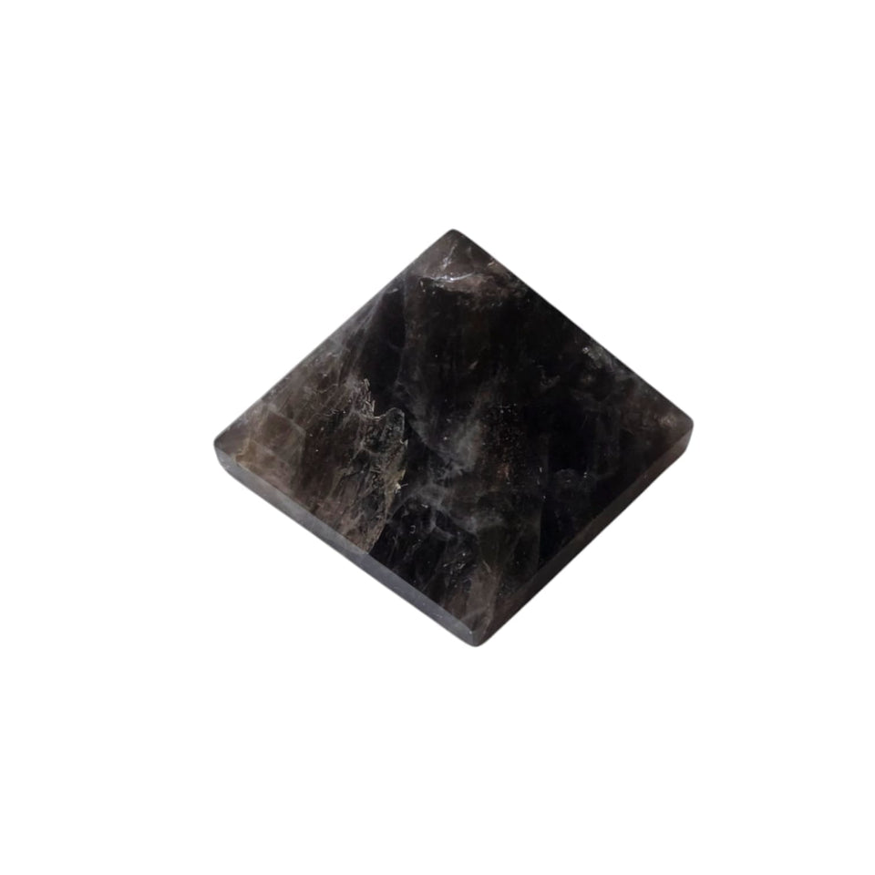 Pirámide Imperfecta - Cuarzo Ahumado o Jaspe Rojo Esotergia Tienda