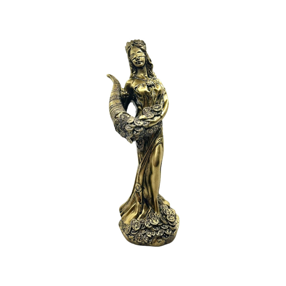 Figura de "Diosa de la Fortuna" Tyche 23cm - Éxito y Prosperidad