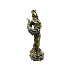 Figura de "Diosa de la Fortuna" Tyche 23cm - Éxito y Prosperidad