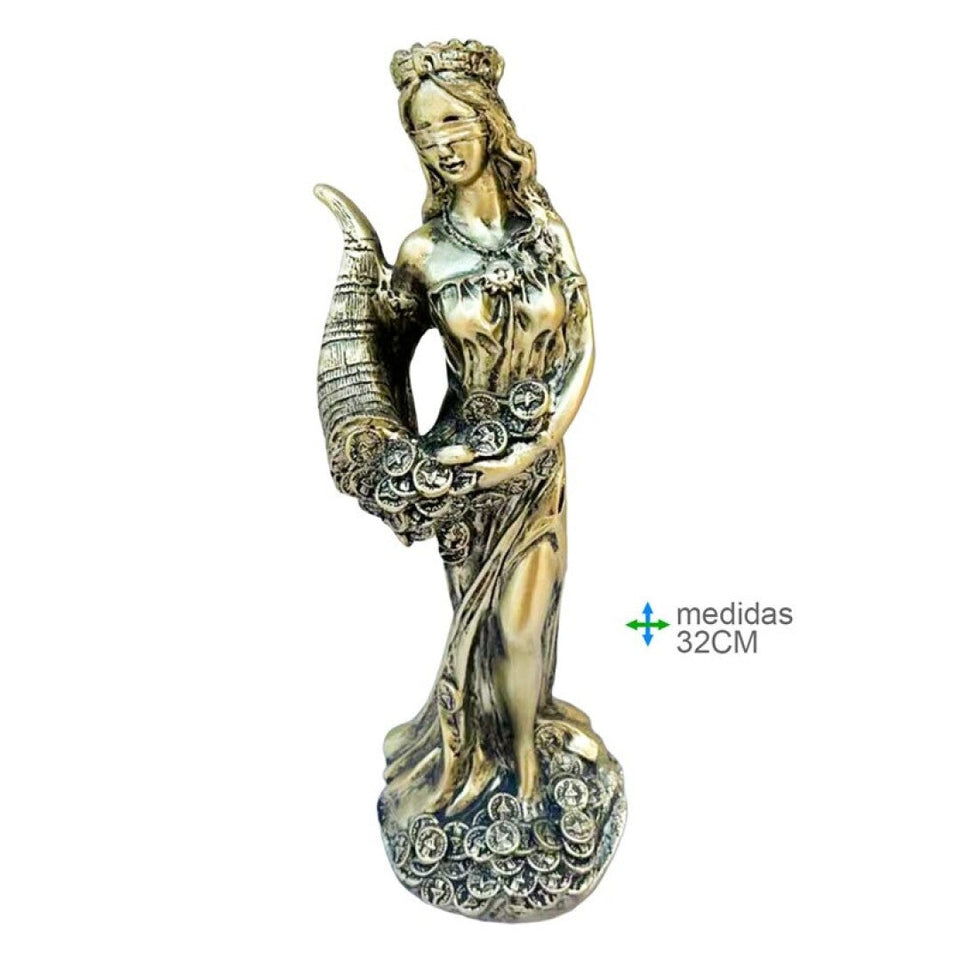 Figura de "Diosa de la Fortuna" Tyche - Éxito y Prosperidad Esotergia Tienda