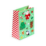 Bolsa de Regalo Navidad Jingle Bunch Mediana | Alegría, Alta Vibración y Magia Festiva Esotergia Tienda