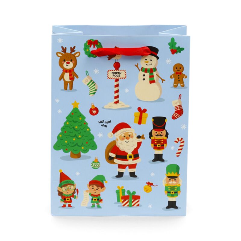 Bolsa de Regalo Navidad Festive Friends Grande | Amistad Espiritual y Magia de Yule Esotergia Tienda