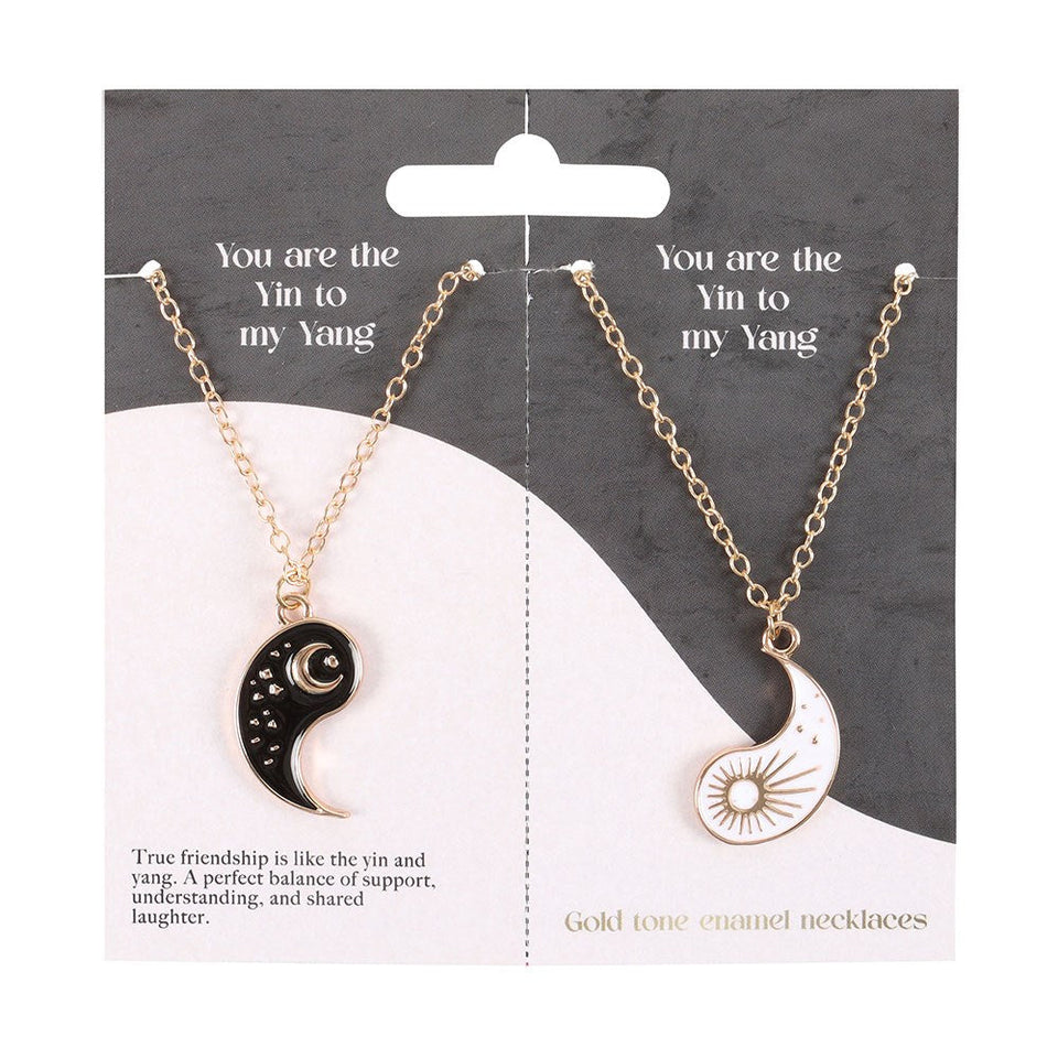 Collar Yin Yang Amistad: Equilibrio, Unión de Opuestos y Sol y Luna Esotergia