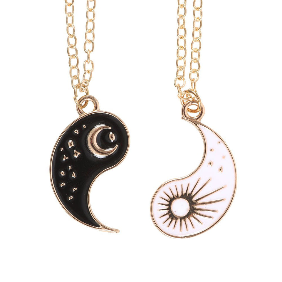Collar Yin Yang Amistad: Equilibrio, Unión de Opuestos y Sol y Luna Esotergia