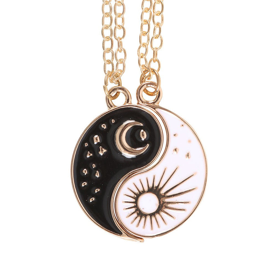 Collar Yin Yang Amistad: Equilibrio, Unión de Opuestos y Sol y Luna Esotergia