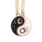 Collar Yin Yang Amistad: Equilibrio, Unión de Opuestos y Sol y Luna Esotergia