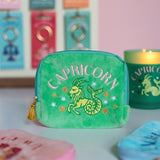 Bolsa de Terciopelo Bordada con tu Signo del Zodiaco | Magia y Protección Astrológica Esotergia