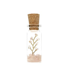 Hechizo Encapsulado de Amor | Botellita con Árbol de Cuarzo Rosa Esotergia Tienda