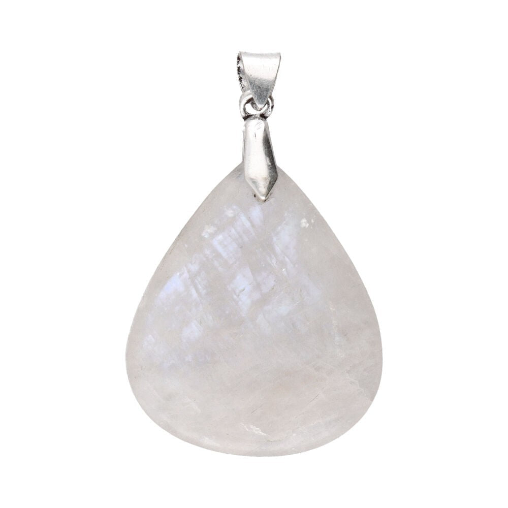 Colgante Piedra Luna Cabujón | Amuleto Intuición y Energía Femenina Esotergia