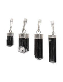 Colgante Turmalina Negra Catedral | Escudo Protección Plata 925 Merlin Tienda