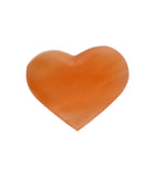 Corazón de Selenita Naranja Esotergia