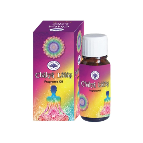 Aceite Esencial Orgánico "Chakra de Loto" - Green Tree - 10 ml - Armoniza y Despierta tus Chakras