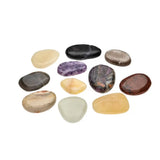 Pack de 5 Minerales Rodados Planos Surtidos (3-5cm) | Terapias y Amuletos Esotergia