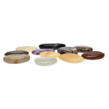 Pack de 5 Minerales Rodados Planos Surtidos (3-5cm) | Terapias y Amuletos Esotergia