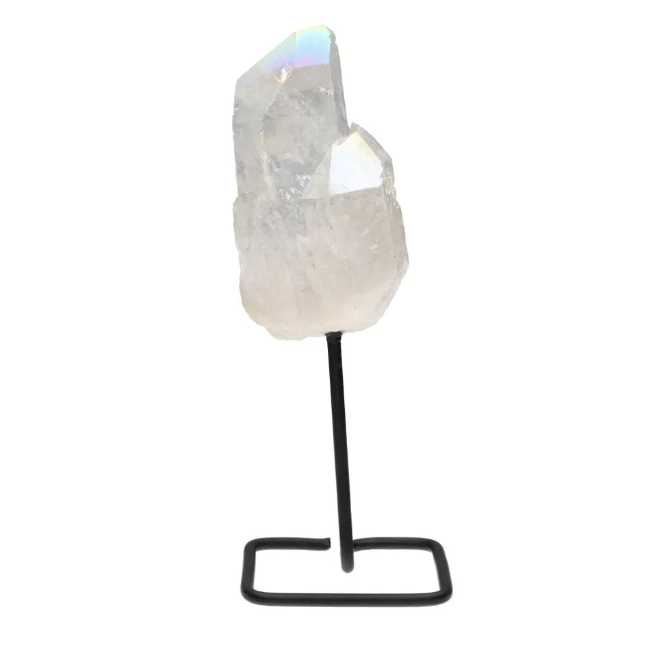 Peana de Cuarzo Aqua Aura (Brasil) | Elevación y Claridad Espiritual Esotergia Tienda