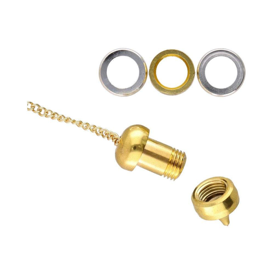 Péndulo Osiris de Bronce y Plata Esotergia