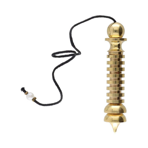 Péndulo Osiris Isis de Bronce Esotergia