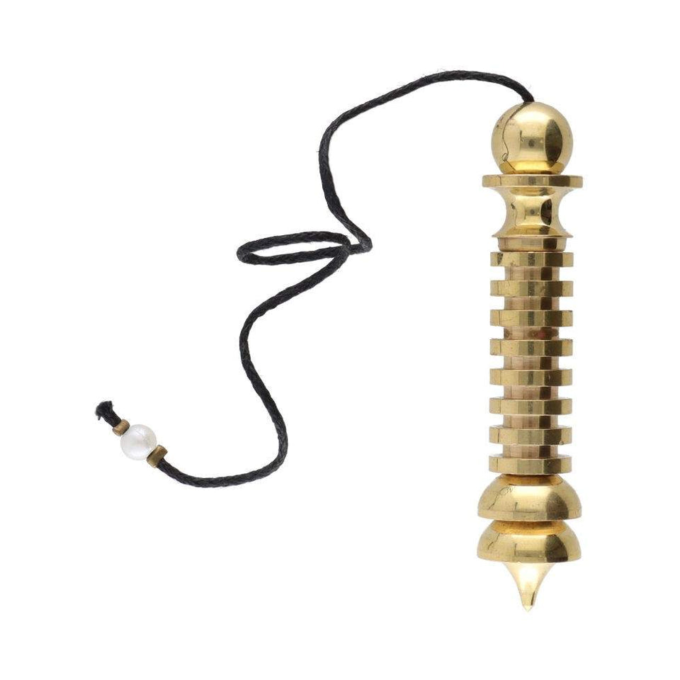 Péndulo Osiris Isis de Bronce Esotergia