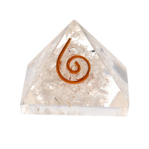 Pyramid Orgonite Quartz