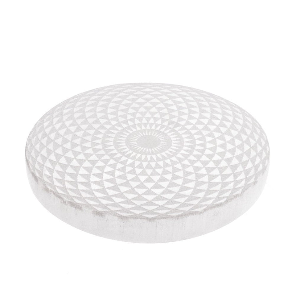 Placa Circular de Selenita Geometría Sagrada (10cm) | Purificación y Recarga Energética Esotergia