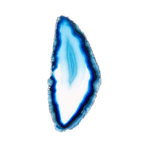 Placa de Ágata Azul Pequeña – Energía y Decoración Espiritual