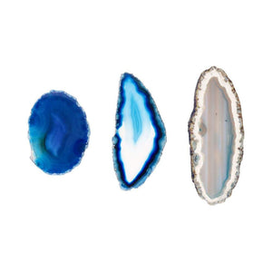 Placa de Ágata Azul Pequeña – Energía y Decoración Espiritual