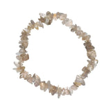Pulsera Chip de Ágata Gris Oscuro - Esotergia Tienda