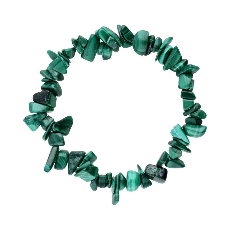 Pulsera Chip de Malaquita Esotergia