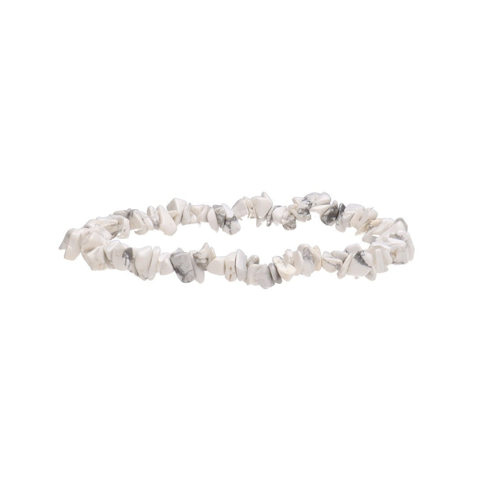 Magnesite Chip Bracelet