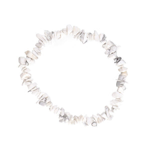 Magnesite Chip Bracelet