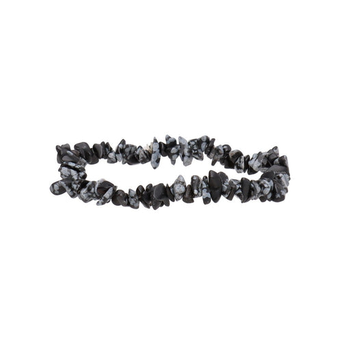 Nevada Obsidian Chip Bracelet