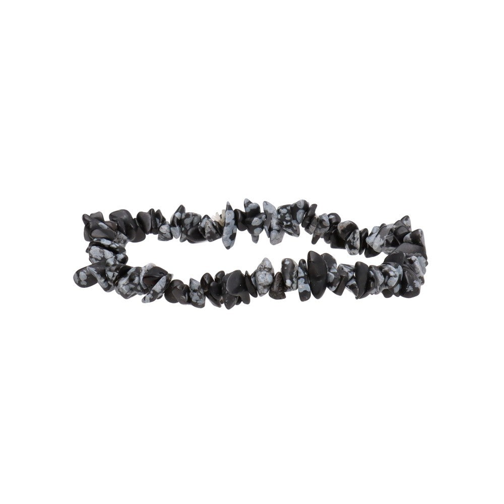 Nevada Obsidian Chip Bracelet