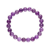 Pulsera de Amatista Natural – Elige 4 mm, 6 mm u 8 mm Esotergia