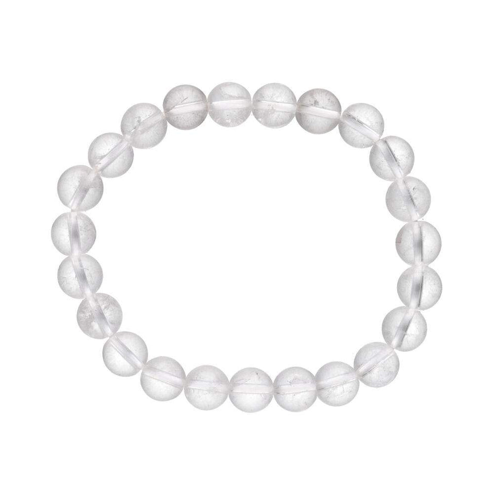 Pulsera de Cuarzo Blanco 4mm o 8mm: Energía Pura y Amplificadora Esotergia