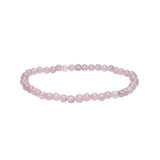 Pulsera Elástica de Cuarzo Rosa - Amor Propio, Paz Interior y Sanación Emocional Esotergia