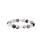 Pulsera de Cuarzo Turmalinado Natural | Protección y Equilibrio Energético Esotergia Tienda