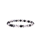 Pulsera de Cuarzo Turmalinado Natural | Protección y Equilibrio Energético Esotergia Tienda