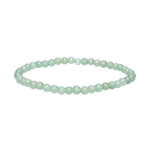 Pulsera Aventurina Verde (4mm o 6mm) | Suerte y Bienestar | Con Guía | Esotergia