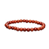 Pulsera Elástica de Jaspe Rojo 6mm o 8mm - Protección, Vitalidad y Pasión Esotergia
