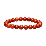 Pulsera Elástica de Jaspe Rojo 6mm o 8mm - Protección, Vitalidad y Pasión Esotergia