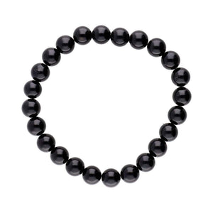 Pulsera de Obsidiana Negra 8mm - Protección y Transformación Personal