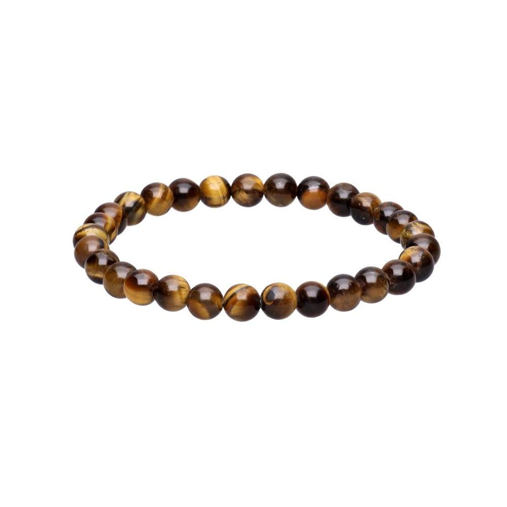Pulsera Ojo de Tigre 6mm de Brasil | Fuerza y Protección | Esotergia