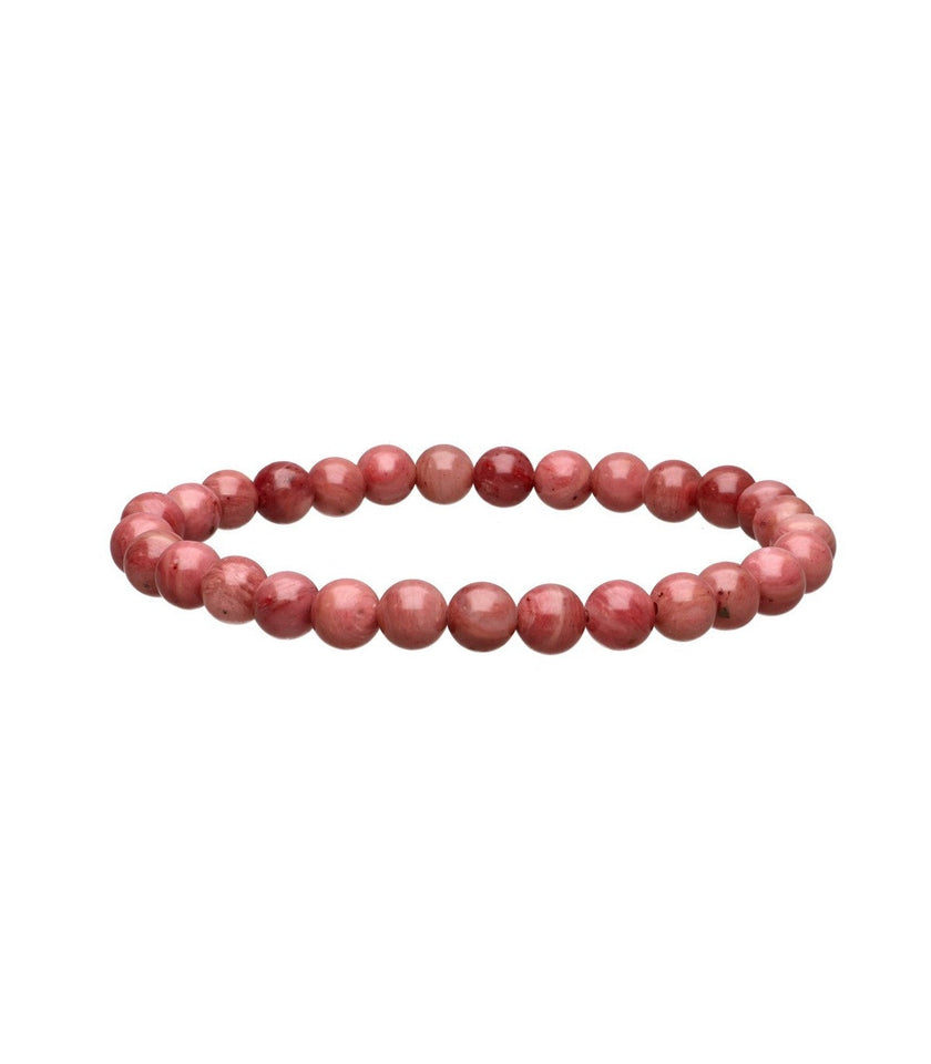 Pulsera de Rodonita Natural | Sanación Emocional y Amor Propio Esotergia Tienda