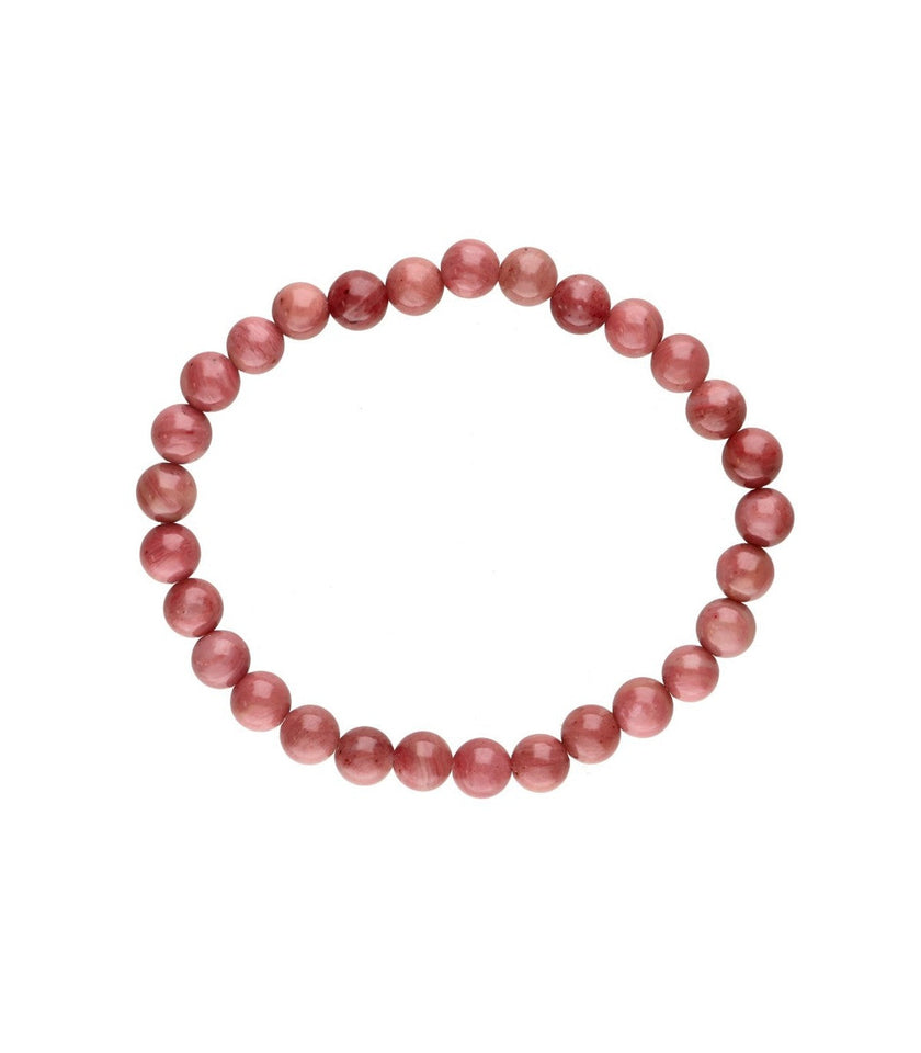 Pulsera de Rodonita Natural | Sanación Emocional y Amor Propio Esotergia Tienda