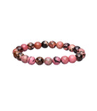 Pulsera de Rodonita Natural | Sanación Emocional y Amor Propio Esotergia Tienda