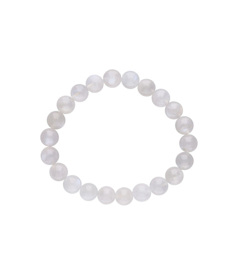 Pulsera de Selenita Natural (8 mm) | Limpieza Energética y Paz Interior Esotergia Tienda