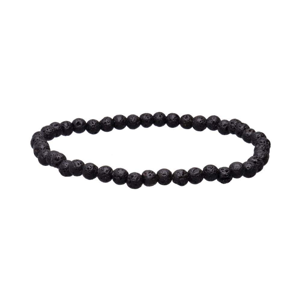 Pulsera de Lava Volcánica (Elige 4mm, 6mm, 8mm) | Enraizamiento, Fuerza y Difusor de Aromas | Esotergia